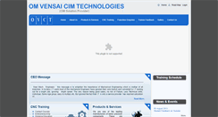 Desktop Screenshot of omvensaicnc.com
